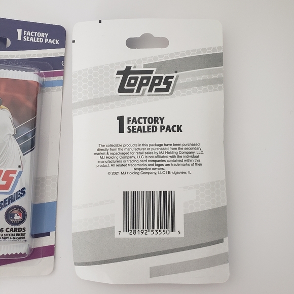 2021 Topps Baseball Update Series 5 factory sealed packs - Picture 4 of 7